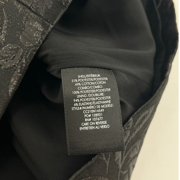 Alice + Olivia Tayla Jacquard Floral Mini Dress 0 - Picture 8 of 12